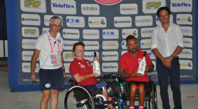 Giro d'Italia Handbike: un successo la  tappa di Roccaraso, Giagnoni e Porcel...